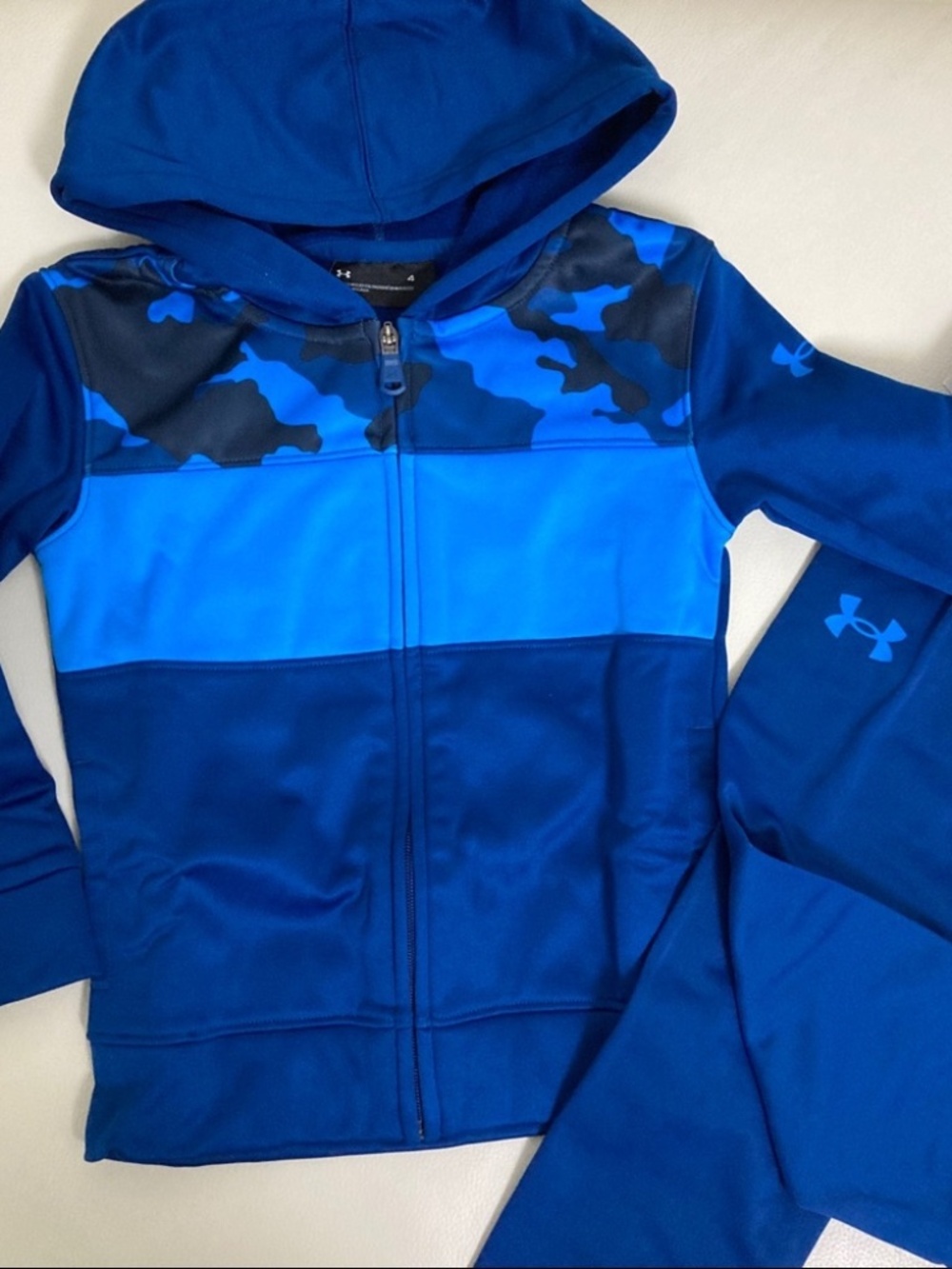 Under Armour blue camouflage pants set 2101 - Picture 4 of 7